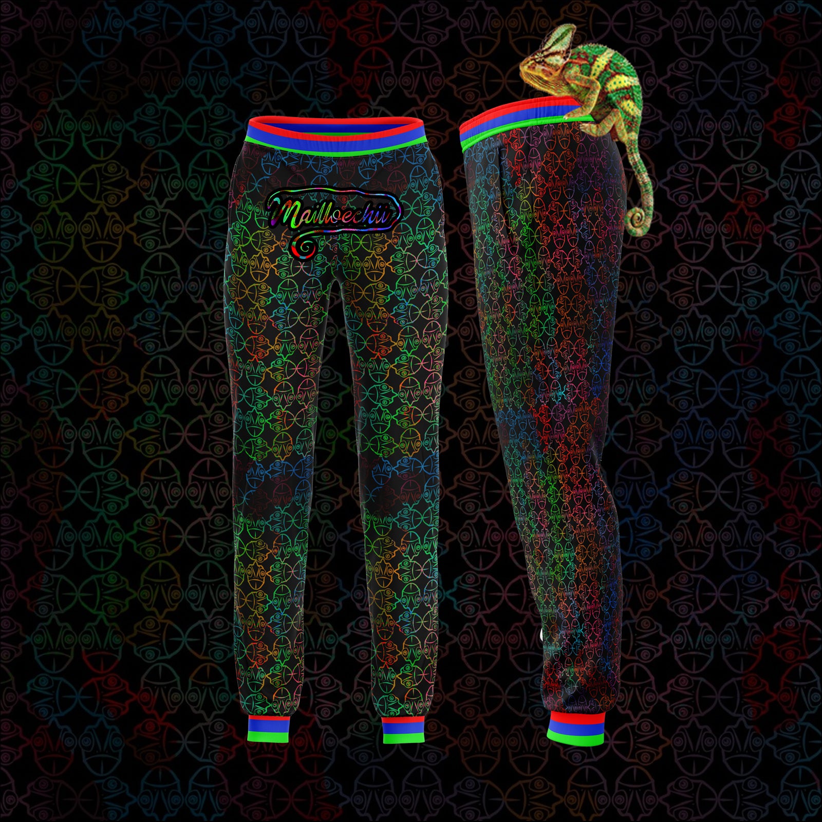 Mailloechii Adaptation Joggers: Day and Night