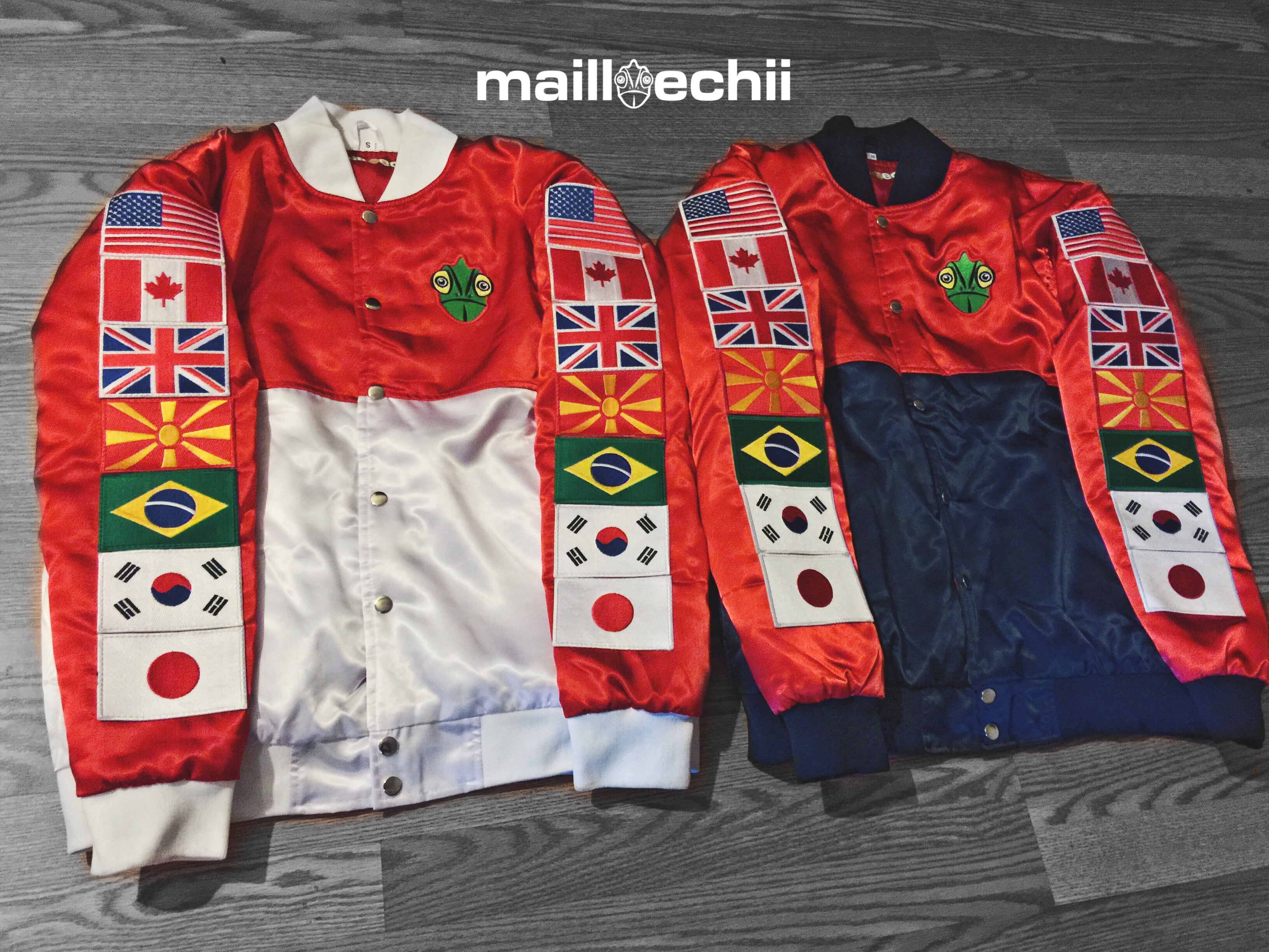 Mailloechii World Domination Bomber Jacket