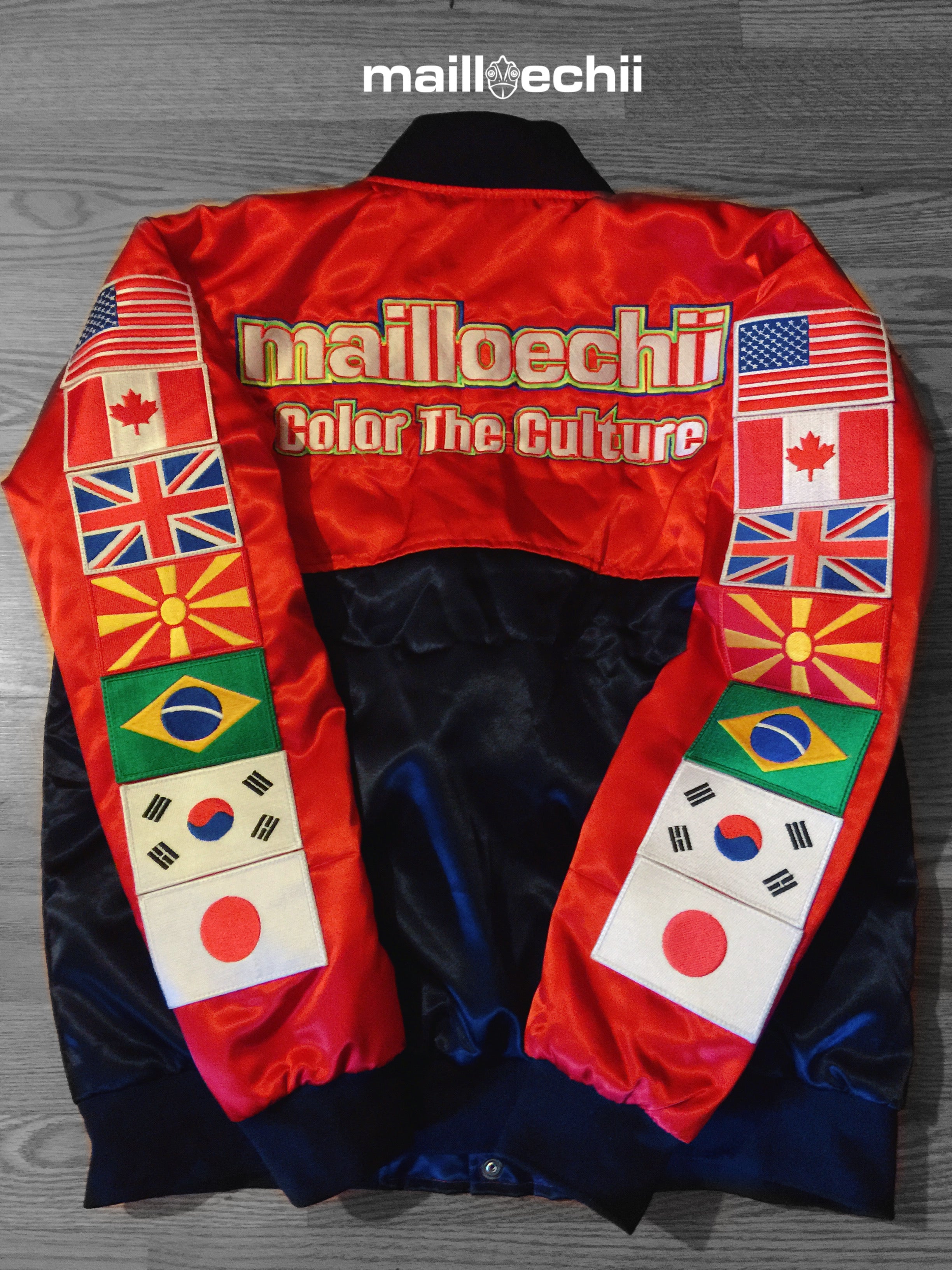 Mailloechii World Domination Bomber Jacket