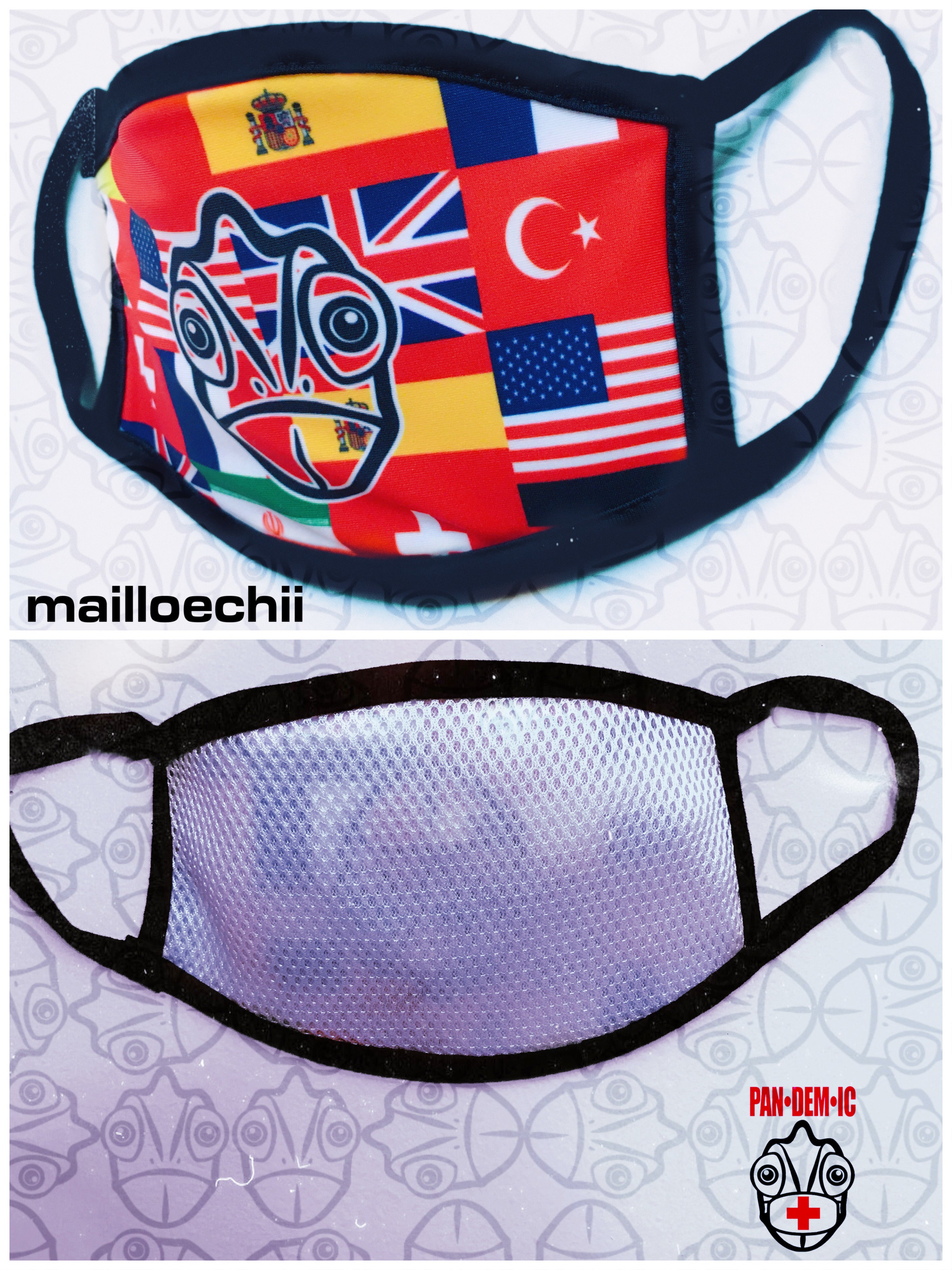 PANDEMIC MASK AND GLOVES SET COMBO by mailloechii