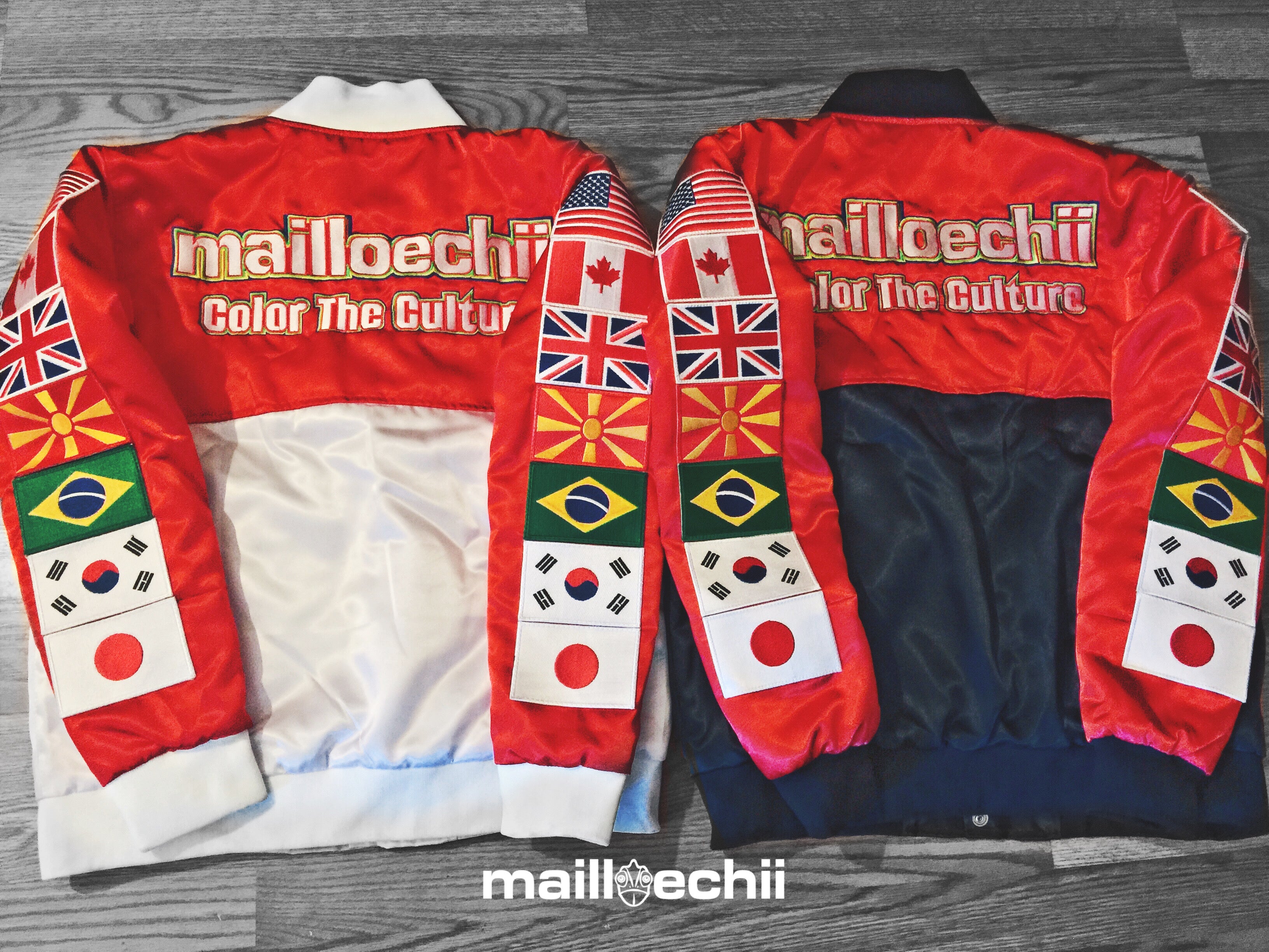 Mailloechii World Domination Bomber Jacket