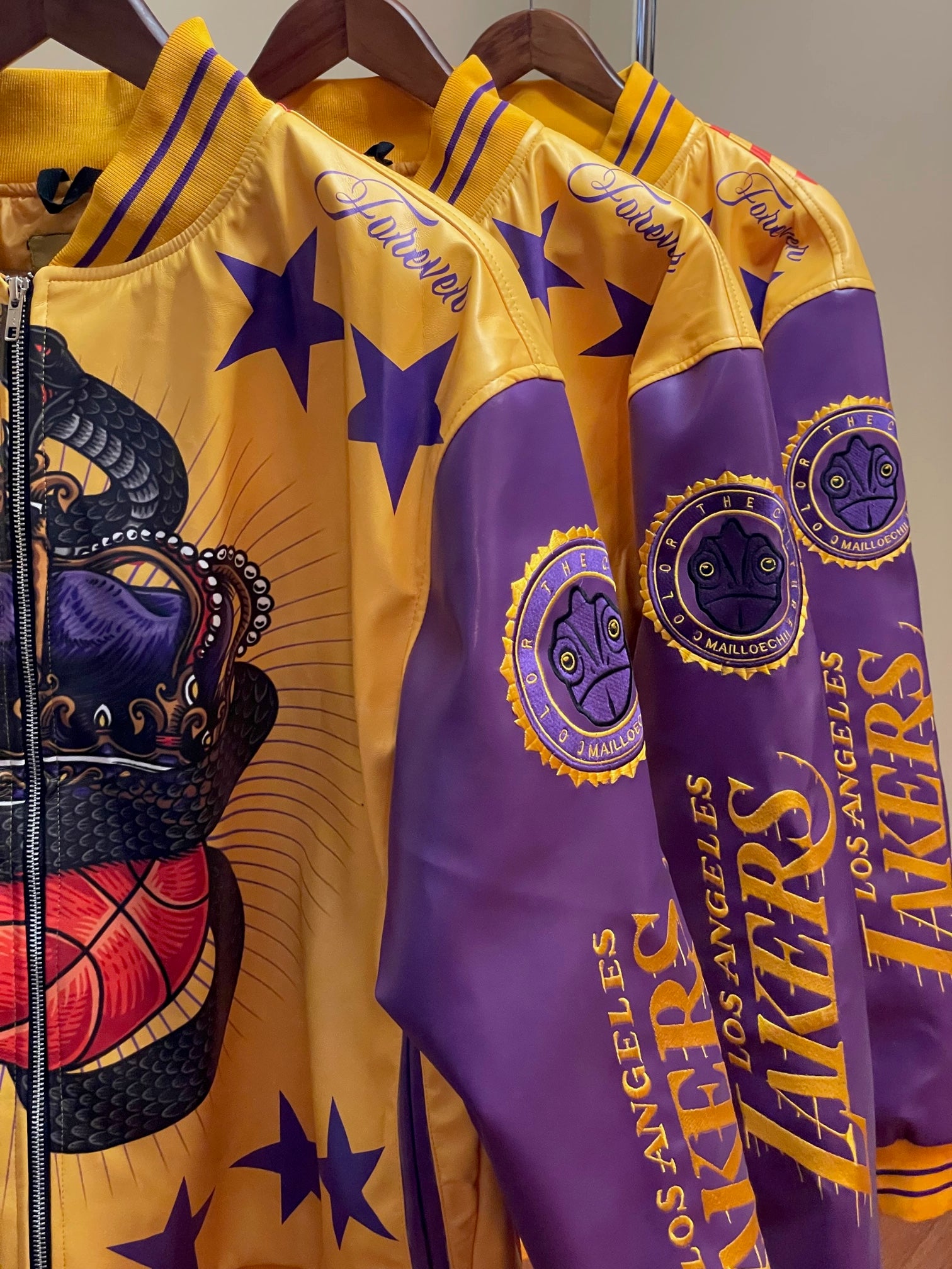 Mamba Forever Varsity Jacket