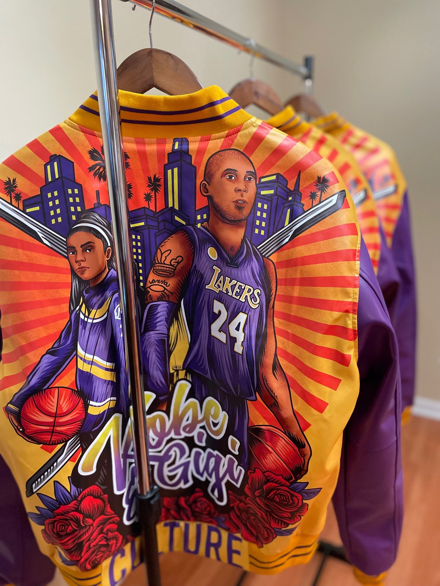 Mamba Forever Varsity Jacket