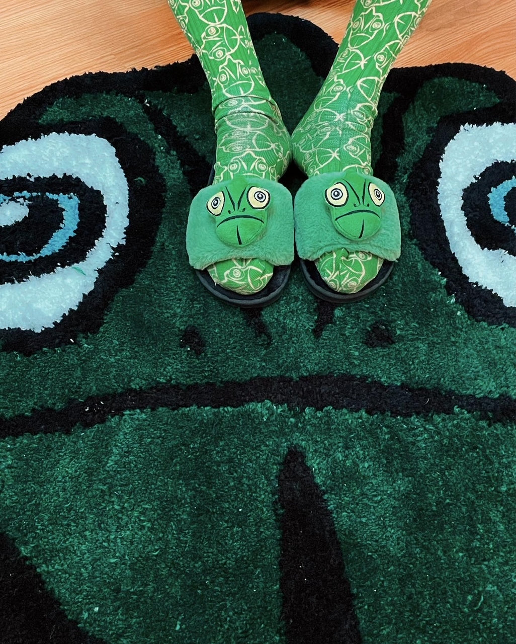 Mailloechii Designer Chameleon Carpet Rug